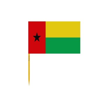 Wykałaczki Flaga Gwinei Bissau w partiach po 100 sztuk o długości 12cm - Inny producent (majster PL)