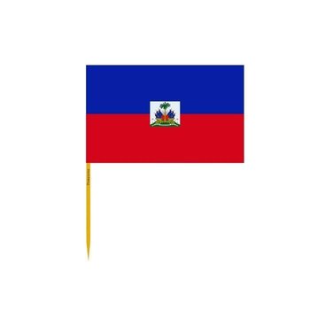 Wykałaczki Flaga Haiti pakowane po 100 sztuk o długości 10cm - Inny producent (majster PL)