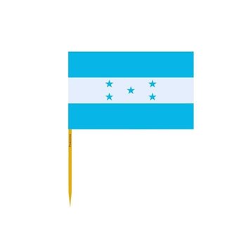 Wykałaczki Flaga Hondurasu oficjalna w partiach po 100 sztuk o długości 8cm - Inny producent (majster PL)