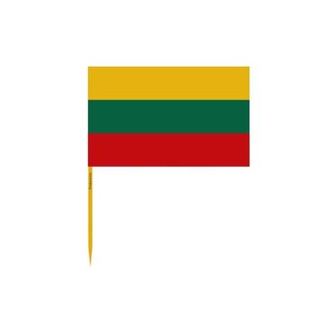 Wykałaczki Flaga Litwy w zestawach po 100 sztuk o długości 8cm - Inny producent (majster PL)