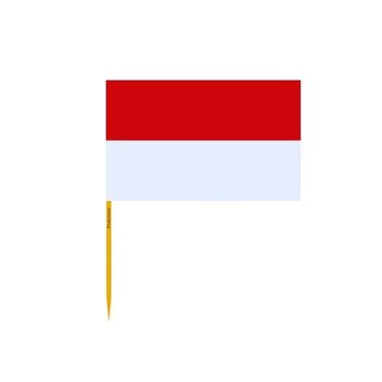 Wykałaczki Flaga Monako pakowane po 100 sztuk o długości 10cm - Inny producent (majster PL)