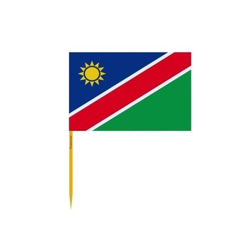 Wykałaczki Flaga Namibii w partiach po 100 sztuk o długości 12cm - Inny producent (majster PL)