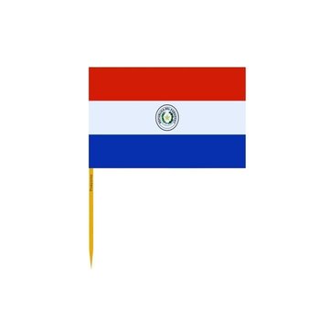 Wykałaczki Flaga Paragwaju w zestawach po 100 sztuk o długości 8cm - Inny producent (majster PL)