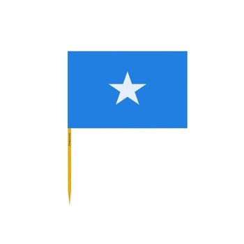 Wykałaczki Flaga Somalii w partiach po 100 sztuk o długości 8cm - Inny producent (majster PL)