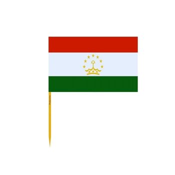Wykałaczki Flaga Tadżykistanu w partiach po 100 sztuk o długości 8cm - Inny producent (majster PL)