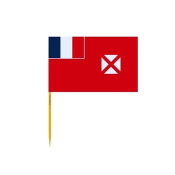 Wykałaczki Flaga Wallis i Futuna w partiach po 100 sztuk o długości 12cm - Inny producent (majster PL)