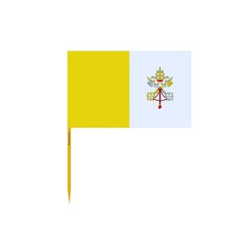Wykałaczki Flaga Watykanu w zestawach po 100 sztuk o długości 8cm - Inny producent (majster PL)