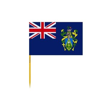 Wykałaczki Flaga Wysp Pitcairn w zestawach po 100 sztuk o długości 12cm - Inny producent (majster PL)