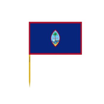 Wykałaczki Guam Flag w zestawach po 100 sztuk o długości 10cm - Inny producent (majster PL)