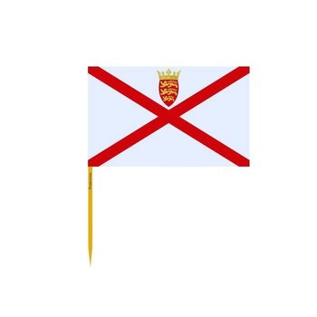 Wykałaczki Jersey Flag w zestawach po 100 sztuk o długości 12cm - Inny producent (majster PL)