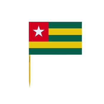 Wykałaczki Togo Flag pakowane po 100 sztuk o długości 10cm - Inny producent (majster PL)