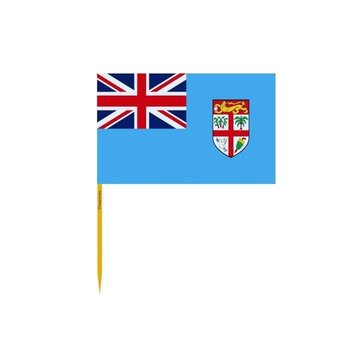 Wykałaczki z flagą Fidżi w opakowaniach po 100 sztuk, długość 12cm - Inny producent (majster PL)