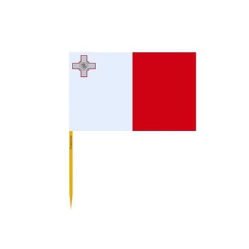 Wykałaczki z flagą Malty w zestawach po 100 sztuk o długości 10cm - Inny producent (majster PL)