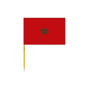 Wykałaczki z flagą Maroka pakowane po 100 sztuk o długości 10 cm - Inny producent (majster PL)