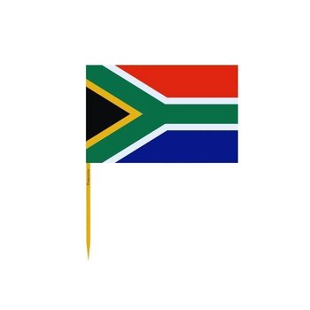Wykałaczki z flagą Republiki Południowej Afryki w zestawach po 100 sztuk o długości 12cm - Inny producent (majster PL)