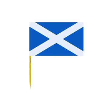 Wykałaczki z flagą Szkocji pakowane po 100 sztuk o długości 10cm - Inny producent (majster PL)