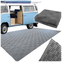 Wykładzina campingowa 600 g szara mata do namiotu na camping Zolta