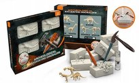 Wykopaliska Dinozaurów 3w1 Skamieniałości DINO + MŁOTEK + DŁUTO
