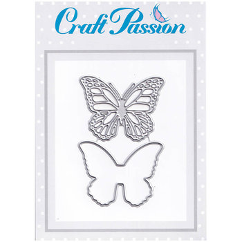 Wykrojnik do papieru Craft Passion - Motyl - Craft Passion