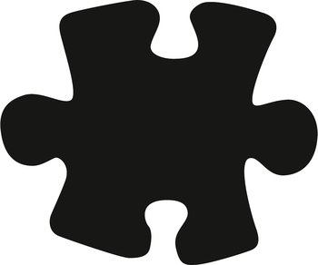 Wykrojnik duży, Puzzle