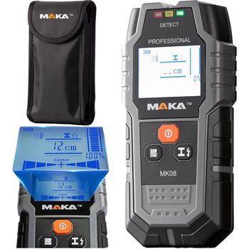 WYKRYWACZ PRZEWODÓW KABLI DETEKTOR METALI RUR W ŚCIANIE DREWNA METALU MIEDZI KABLI POD NAPIĘCIEM - Save