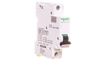 Wyłącznik nadprądowy 1P C 4A 10kA DC C60H-DC-C4 A9N61504 - SCHNEIDER ELECTRIC