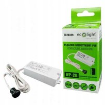 WYŁĄCZNIK WŁĄCZNIK BEZDOTYKOWY CZUJNIK RUCHU DO DRZWI MEBLI PIR WP-2B Ecolight