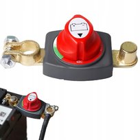 WYŁĄCZNIK WŁĄCZNIK ODŁĄCZNIK GŁÓWNY MASY HEBEL AKUMULATORA PRZEŁĄCZNIK