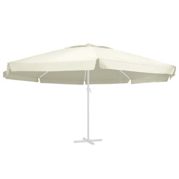 Wymienne pokrycie parasola ogrodowego, piaskowe, 600 cm - vidaXL