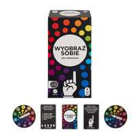 Wyobraź sobie, towarzyska gra imprezowa, dla dorosłych HYB63 Mattel Games