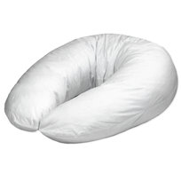 Wypełnienie do poduszki do karmienia XXL i poduszki ciążowej 190 cm – wkład do poduszki ciążowej, poduszki do spania na boku, poduszki stabilizacyjnej, poduszki przytulanki oraz poduszki rehabilitacyjnej bez poszewki 