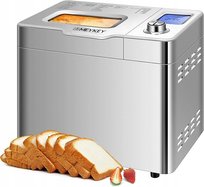Wypiekacz do chleba o pojemności do 900 g, 3 rozmiary chleba, 550W, srebrny Inna marka
