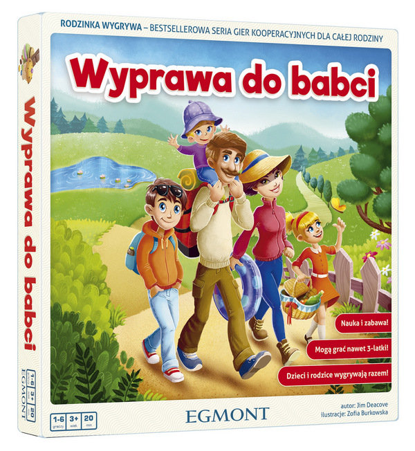 Wyprawa do Babci, gra edukacyjna, Egmont