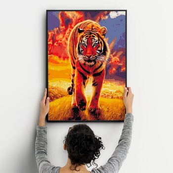 Wyprawa Tygrysa - Malowanie Po Numerach 50X40 Cm - ArtOnly
