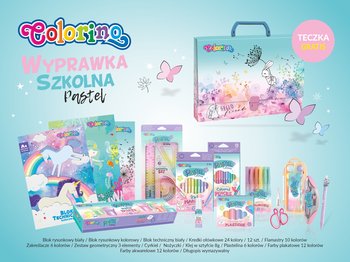 Wyprawka Szkolna Colorino Kids Pastel - Colorino