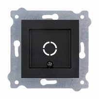 Wypust kablowy  Exen Czarny Metalik