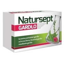 Wyrób medyczny, Aflofarm, NaturSept Gardło, 18 pastylek