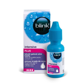 Wyrób medyczny, Blink Intensive Plus, krople do oczu, 10 ml - Johnson & Johnson