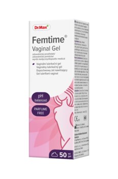 Wyrób medyczny, Dr.Max, Femtime Vaginal Gel, Dopochwowy żel nawilżający, 50 ml - Dr.Max Pharma