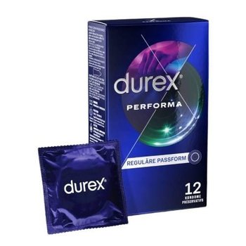 Wyrób medyczny, DUREX PERFORMA Prezerwatywy - 12 sztuk - Durex