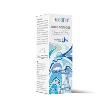 Wyrób medyczny, Horien, Aqua Comfort, krople do oczu, 15 ml - Horien