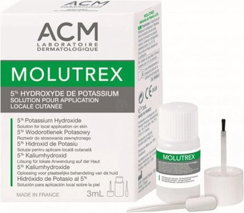 Wyrób medyczny, Molutrex 5%, roztwór, 3 ml - ACM