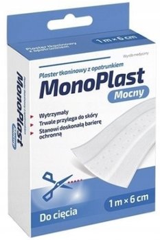 Wyrób medyczny, Monoplast, Plaster tkaninowy z opatrunkiem 1m x 6cm - Silesian Pharma Sp. z o. o.