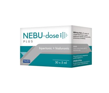 Wyrób medyczny, Nebu-Dose Plus, roztwór soli do inhalacji, 30 ampułek po 5 ml - Solinea