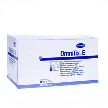 Wyrób medyczny, Omnifix E, 15 cm x 10 m, przylepiec chirurgiczny z włókniny - Hartmann