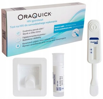 Wyrób medyczny, Oraquick, Test na obecność wirusa HIV, 1 szt. - Oraquick