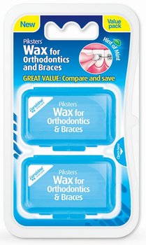 Wyrób medyczny, Piksters, Orthodontic Wax, Wosk Ortodontyczny, Kalibrowany, 2 Szt. - PIKSTERS