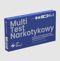 Wyrób medyczny, Samsiezbadaj, Multi Test Narkotykowy 6w1 Samsiezbadaj
