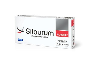 Wyrób medyczny, Silaurum, plaster na blizny, 10 cm x 3 cm, 6 sztuk - SOLINEA