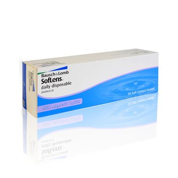 Wyrób medyczny, SofLens, Daily Disposable, Soczewki jednodniowe +1.25 krzywizna 8,6, 30 szt. - SofLens